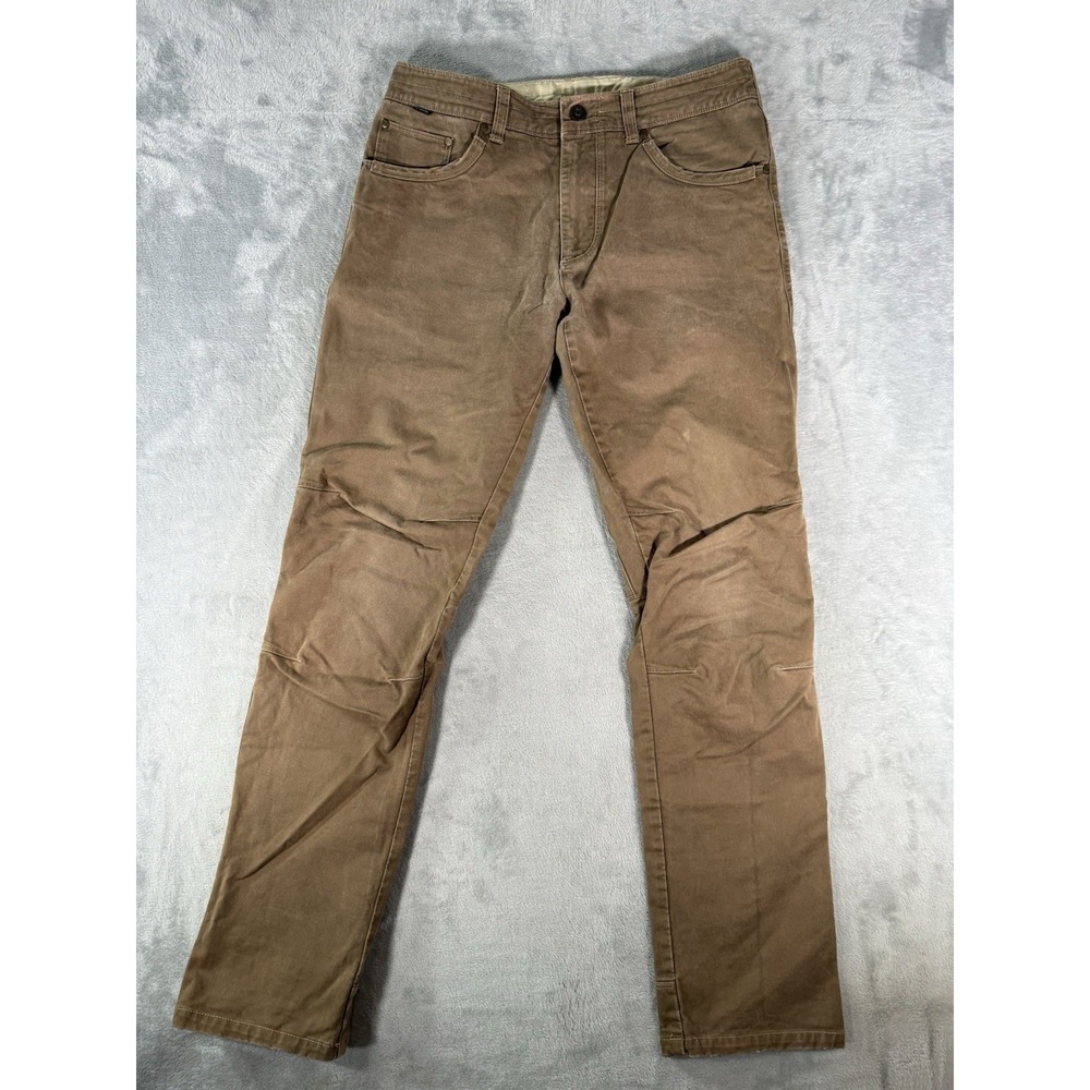 Kuhl Free Rydr Pants Mens 34x34 Actual 34x32 Brown Patina Dye 5015